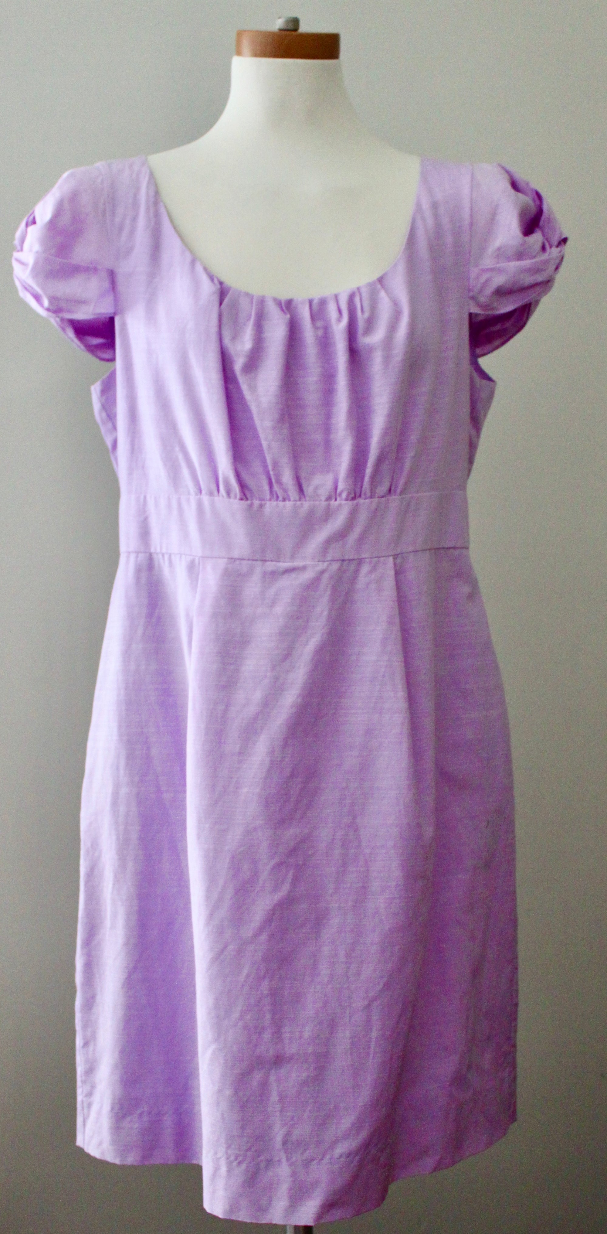 Cool Winter J.CREW lavender dress 