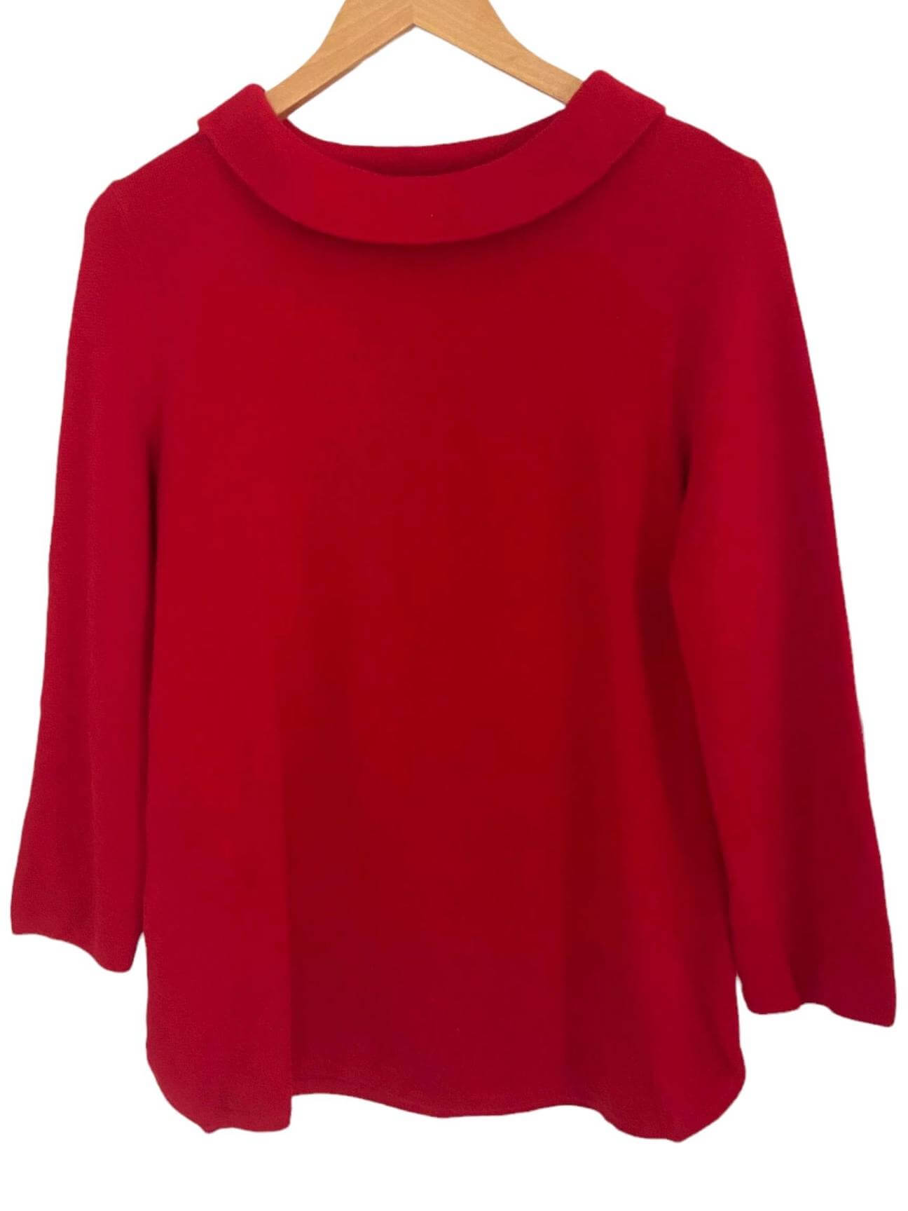Cool Winter TALBOTS red sweater
