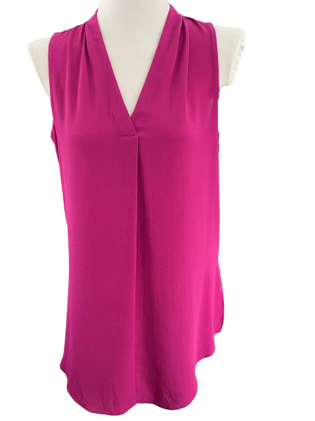 Cool Winter WORTHINGTON plum sleeveless blouse