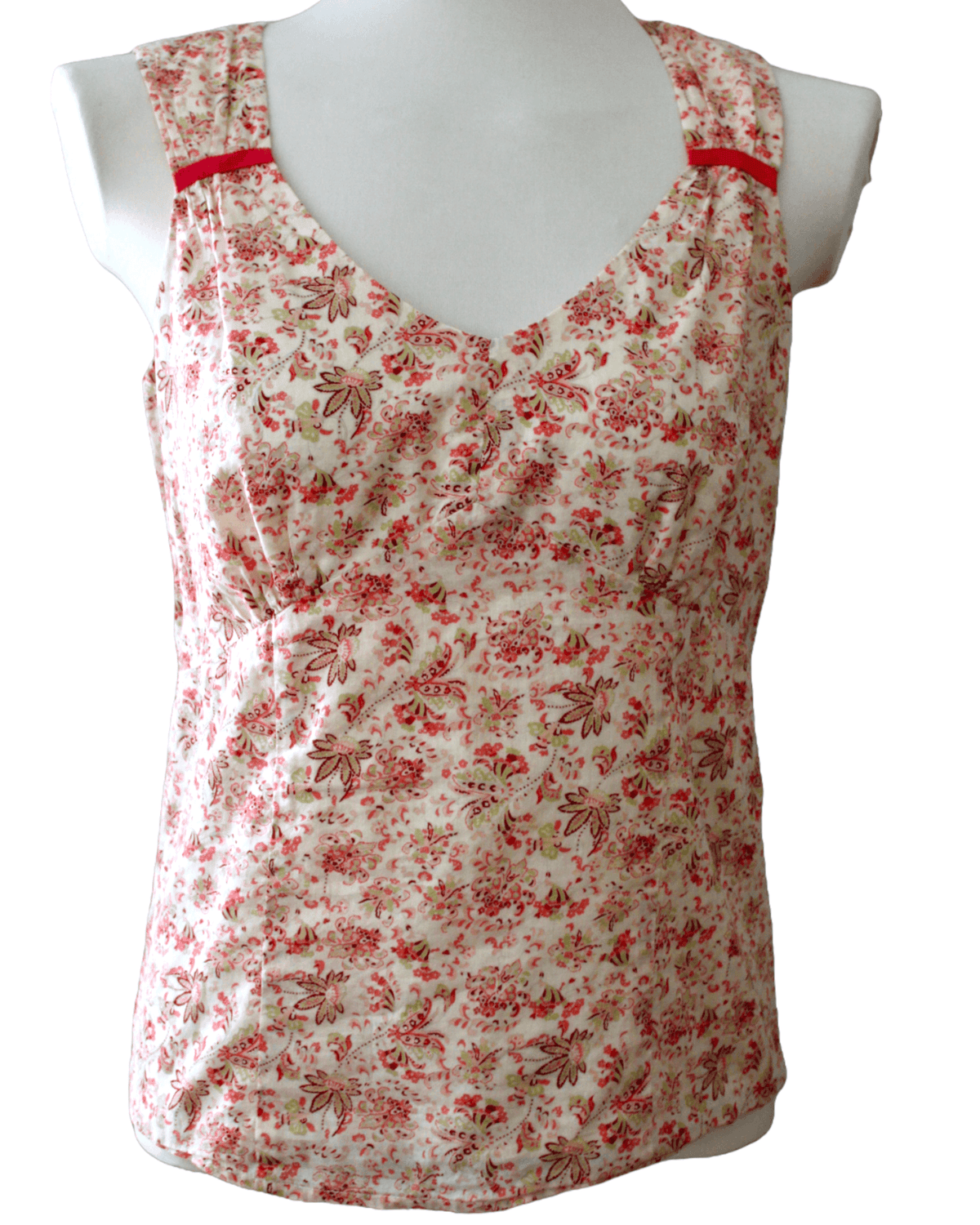 Dark  Autumn ANN TAYLOR floral print top