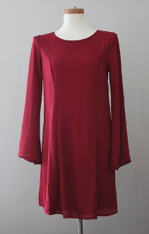 Dark Autumn EVERLY wine dress