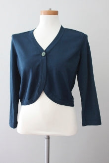 Dark Autumn NINE WEST aegean blue shrug