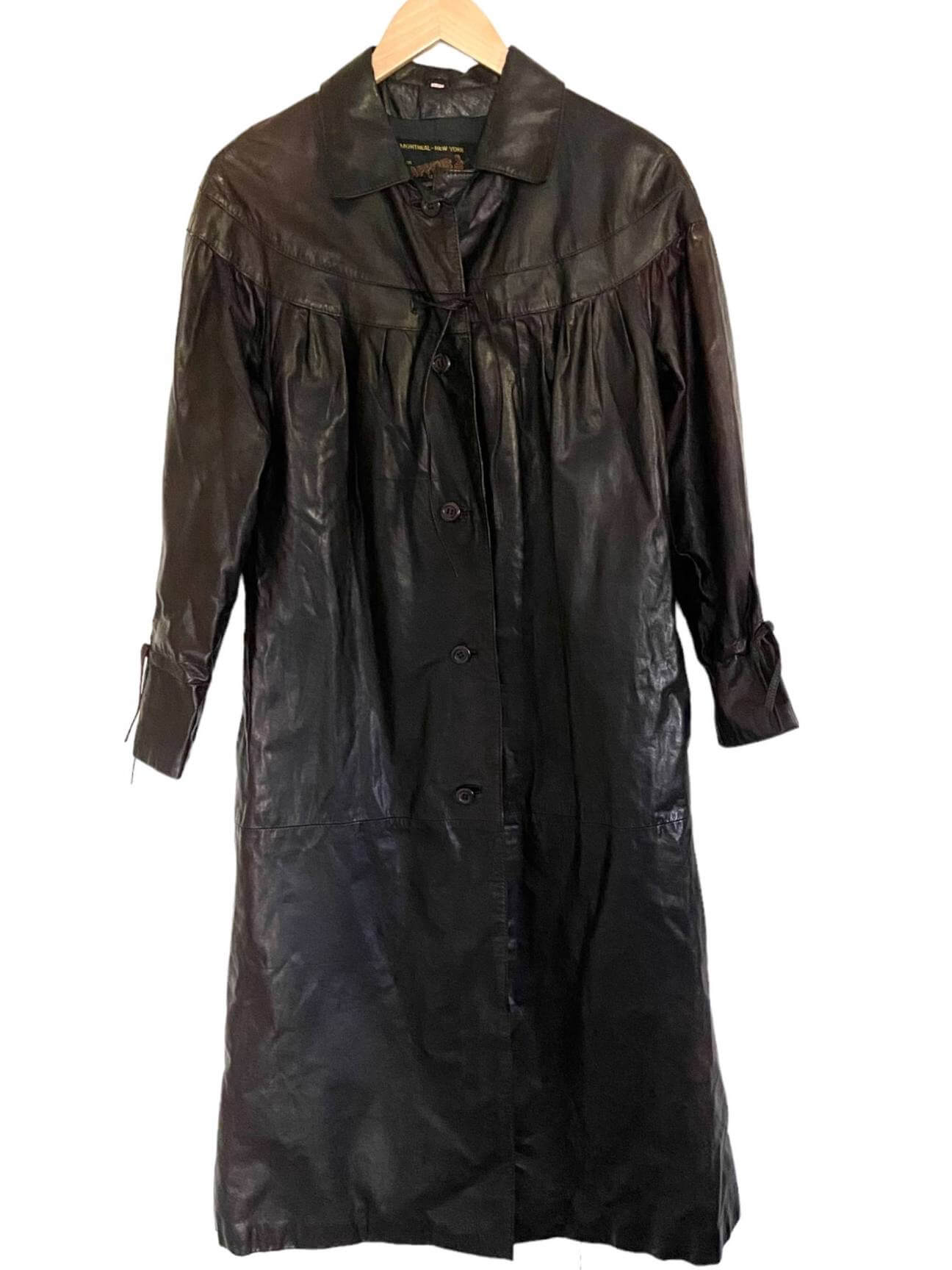 Dark Autumn tobacco brown RAPPEUR leather jacket