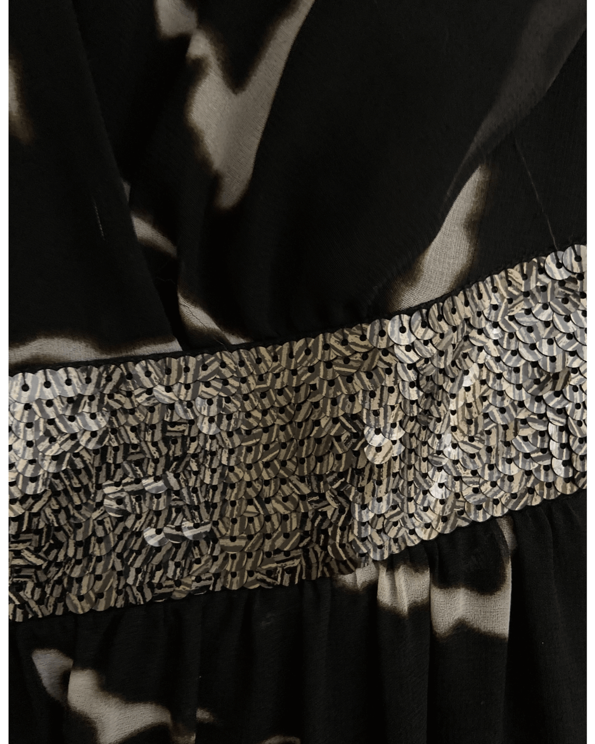 Dark Winter EXPRESS halter maxi dress sequins