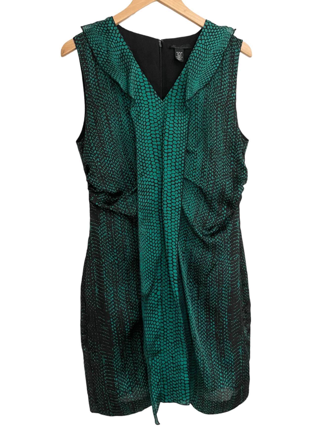 Dark Winter KENNETH COLE snakeskin print dress