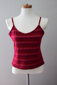 Dark Winter LIQUID shimmer red stripe tank