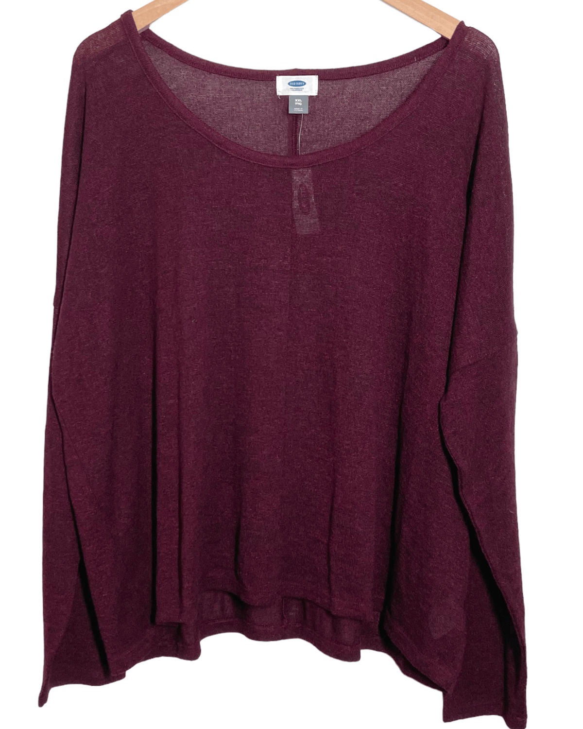 Dark Winter OLD NAVY berry red sweater