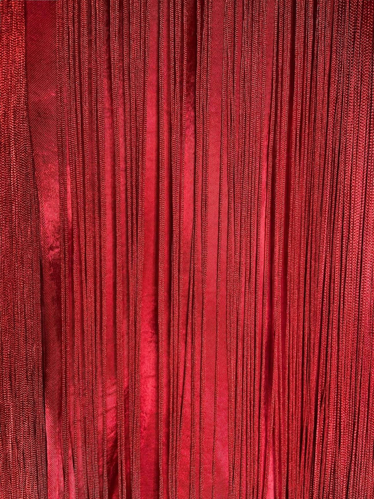 Dark Winter ZARA fringe halter top