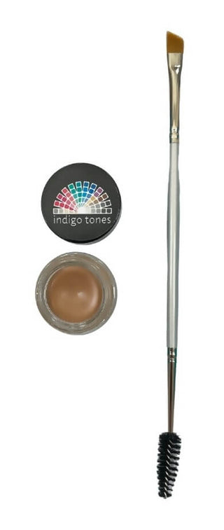 Eyebrow/Root Touch Up Wax & Brush Set - Ash Blond