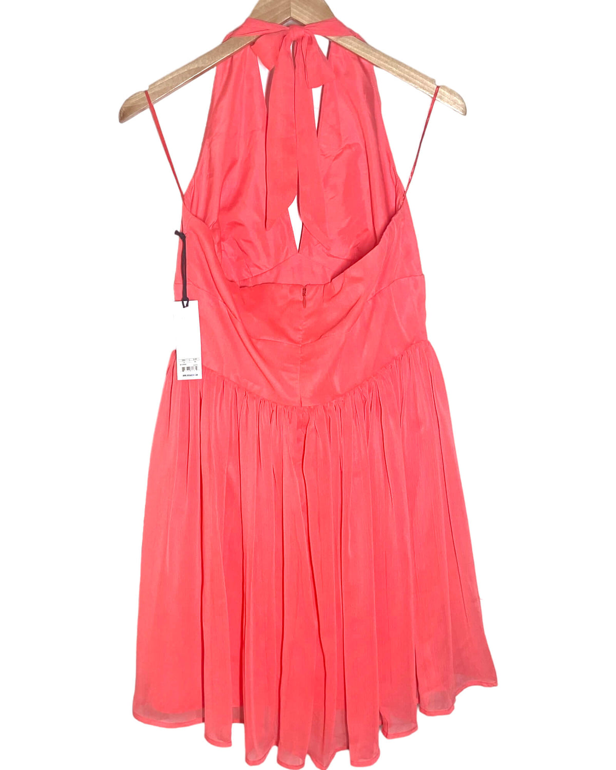 Light Spring BB DAKOTA tangerine halter dress