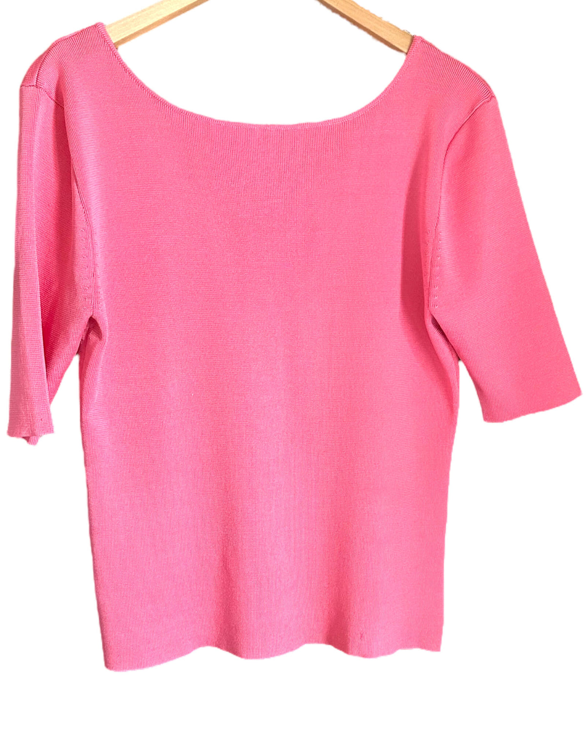Light Spring DANA BUCHMAN silk v-back sweater