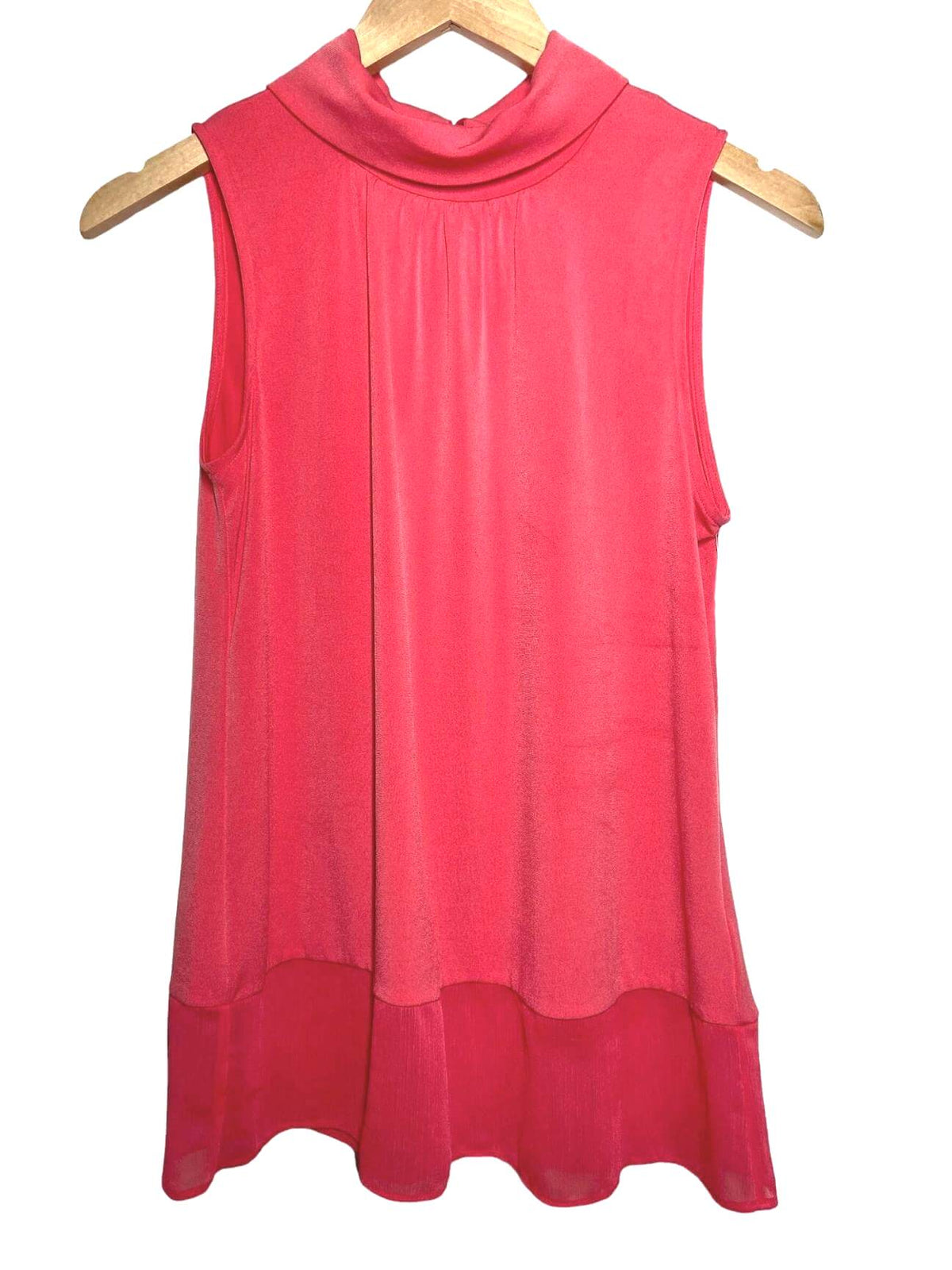 Light Spring ELLEN TRACY tulip pink sleeveless top
