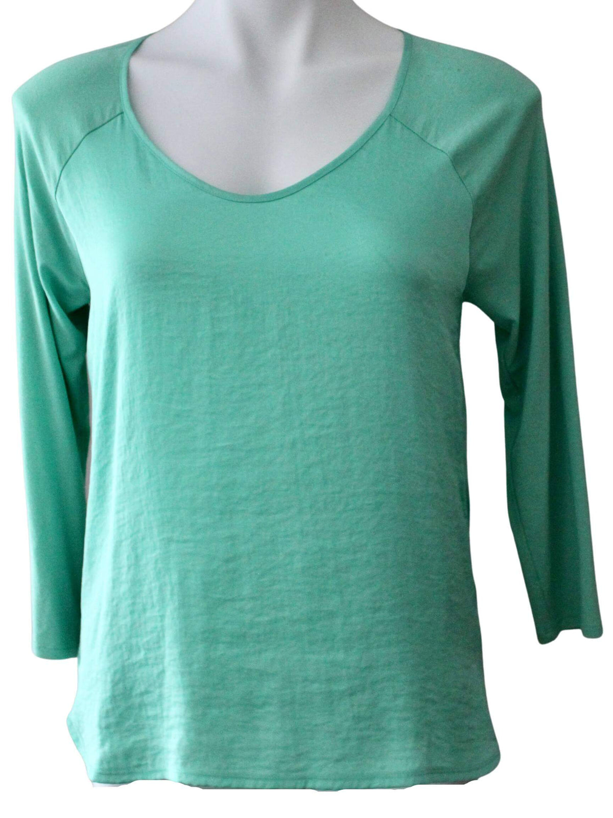 Light Spring THE LIMITED sherbet green silky tee