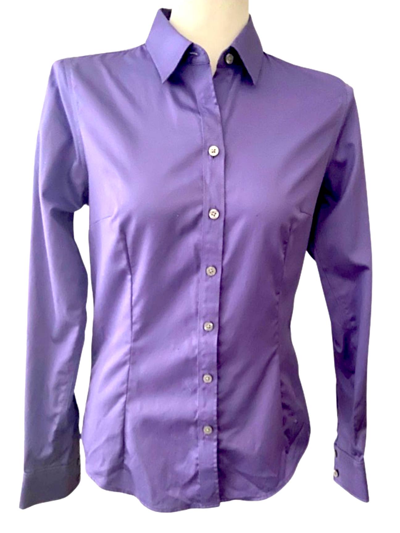 Light Summer BANANA REPUBLIC purple button down shirt