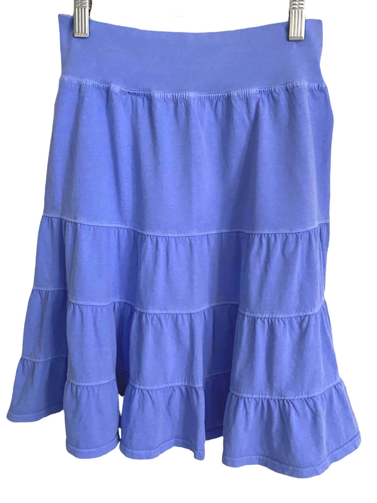 Light Summer Lilac Tiered Skirt