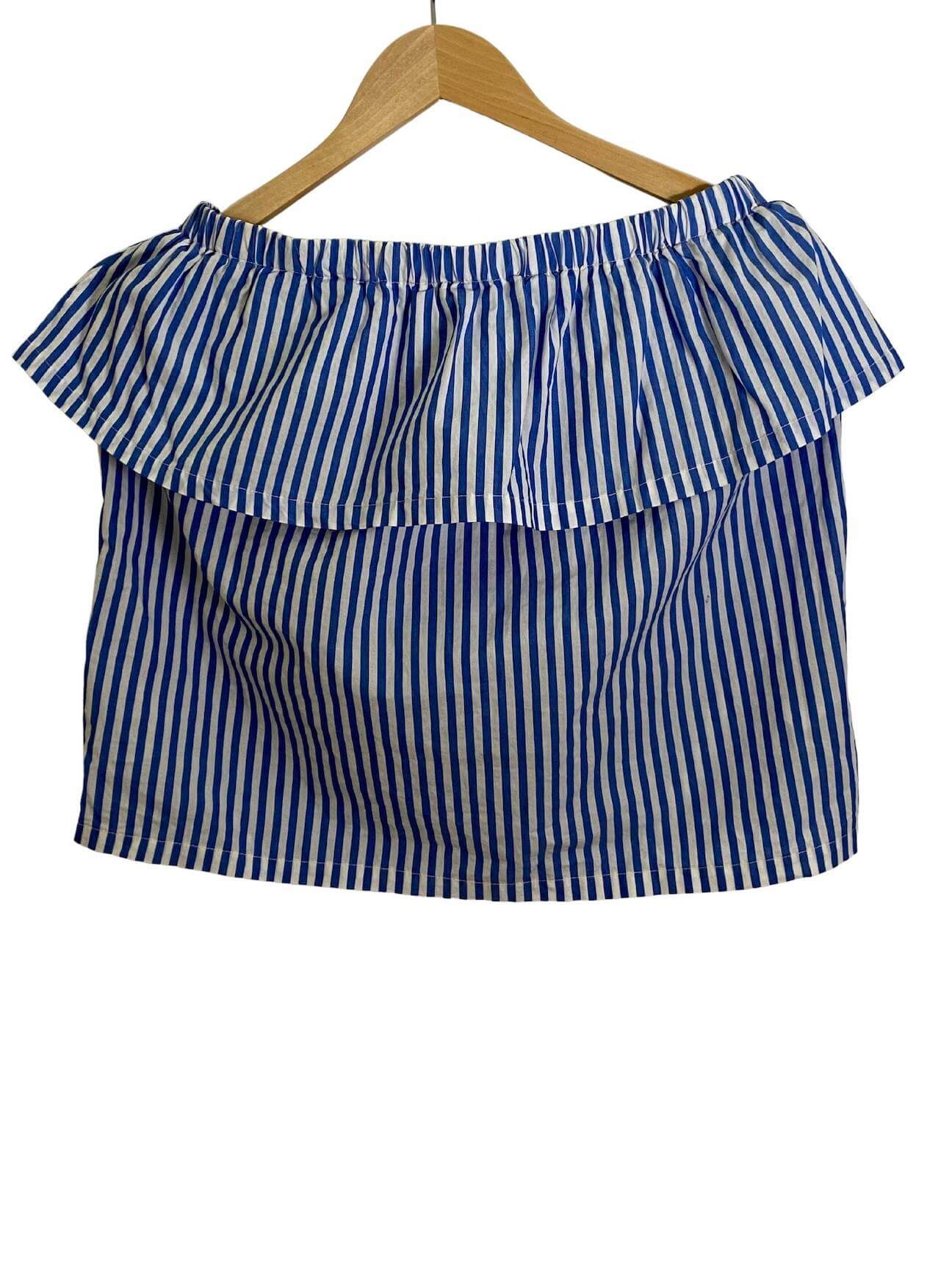 Light Summer H&M blue stripe top