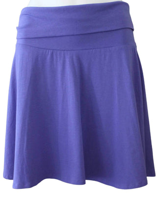 Light Summer Purple Knit Skirt