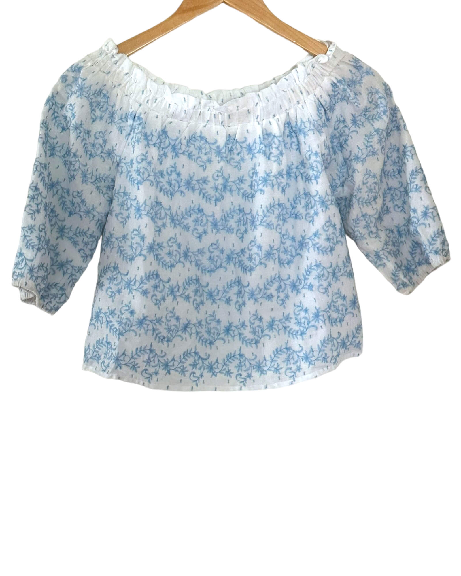 Light Summer MIAMI FOR FRANCESCA'S eyelet top