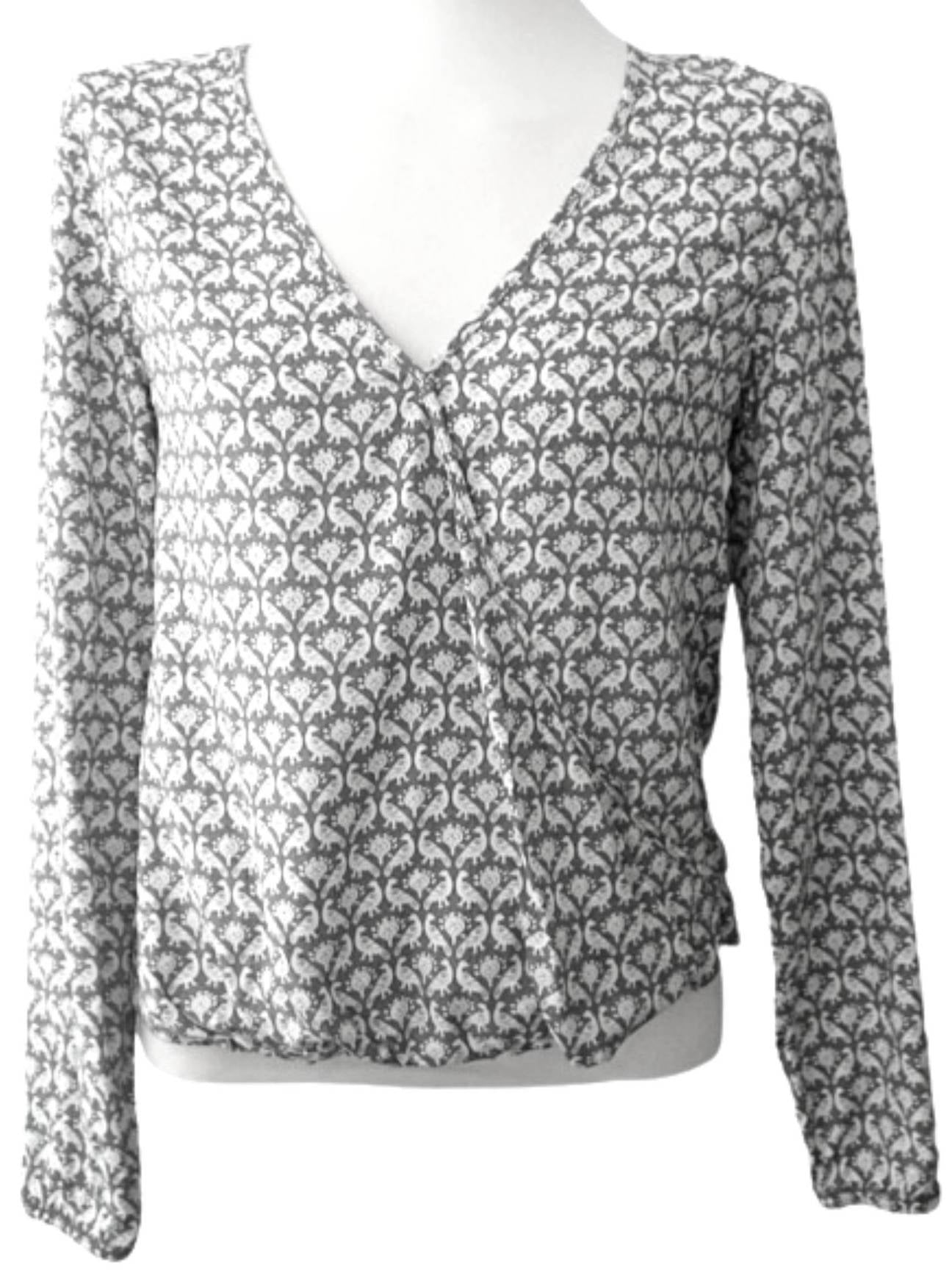 Light Summer WOOLRICH bird print top
