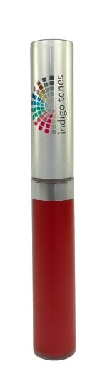 Indigo Tones lip gloss deep red captivating Chrissy