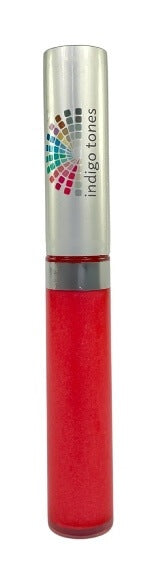 Indigo Tones lip gloss pink coral shimmer Scintillating Cindy