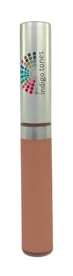 Indigo Tones lip gloss warm mauve Glittering Gretchen