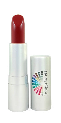 Indigo Tones bright cool red lipstick Raspberry