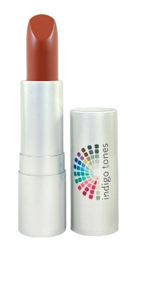 Indigo Tones ginger red lipstick Persimmon