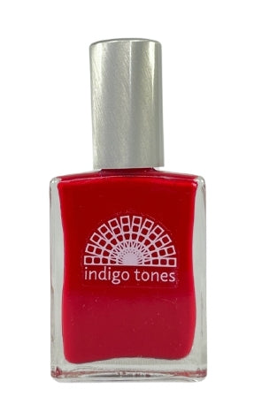 Indigo Tones nail polish crimson red Party Girl