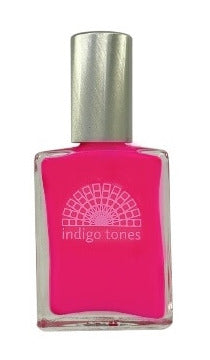 Indigo Tones nail polish hot pink Dancing Queen