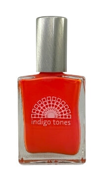 Indigo Tones nail polish warm tangerine Trail Blazer