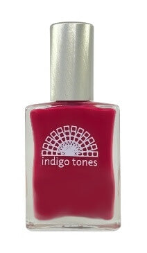 Indigo Tones nail polish wine red Moon Dancer
