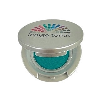 Indigo Tones pressed mineral eye shadow Aqua