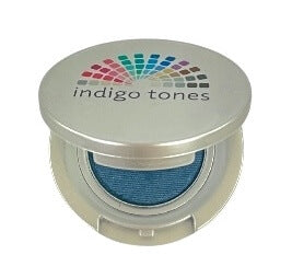 Indigo Tones rich blue pressed mineral eye shadow Ocean 