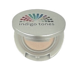 Indigo Tones pressed mineral eye shadow soft beige Scallop