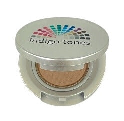 Indigo Tones soft brown pressed mineral eye shadow Driftwood