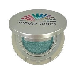 Indigo Tones soft teal pressed mineral eye shadow Mermaid