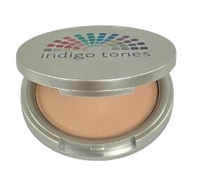 Indigo Tones pressed mineral foundation light cool porcelain Custard