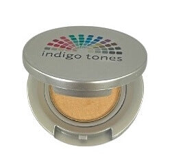 Indigo Tones gold pressed mineral eye shadow Sunset