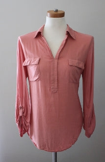 Soft Autumn AMERICAN RAG ginger shirt