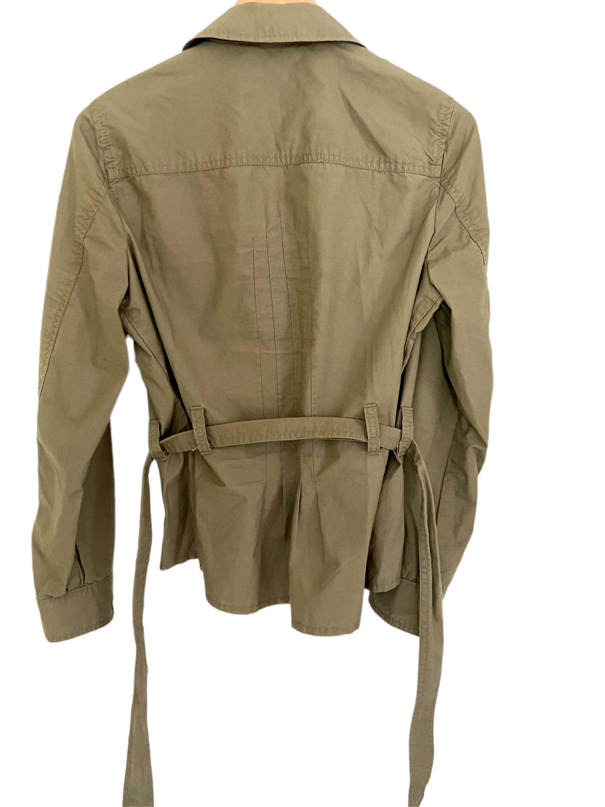 Soft Autumn BANANA REPUBLIC twill belted jacket