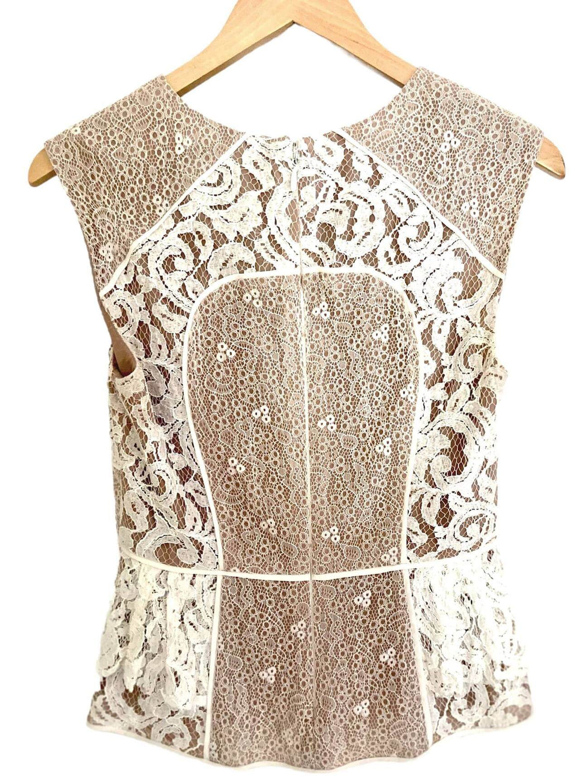 Soft Autumn BCBG MAX AZRIA lace top