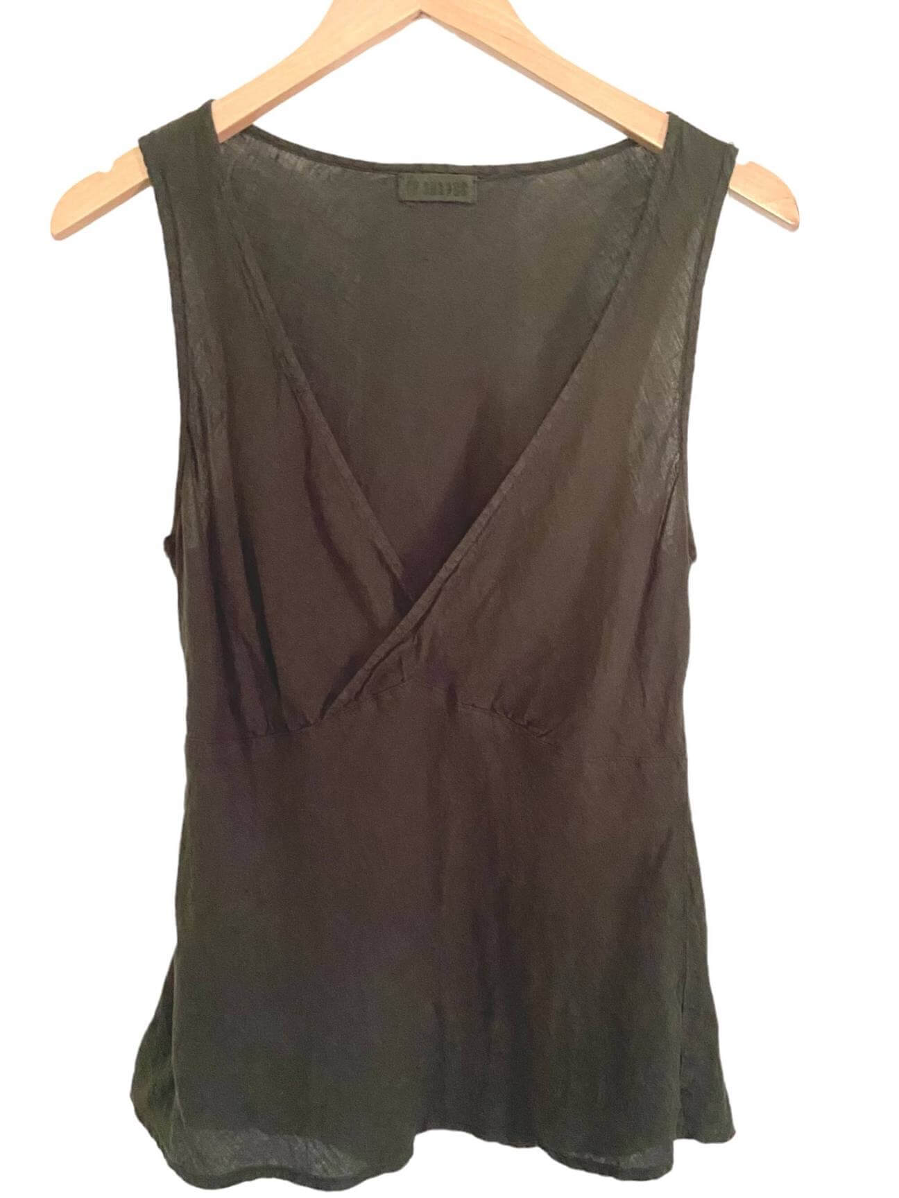 Soft Autumn CP SHADES brown linen top