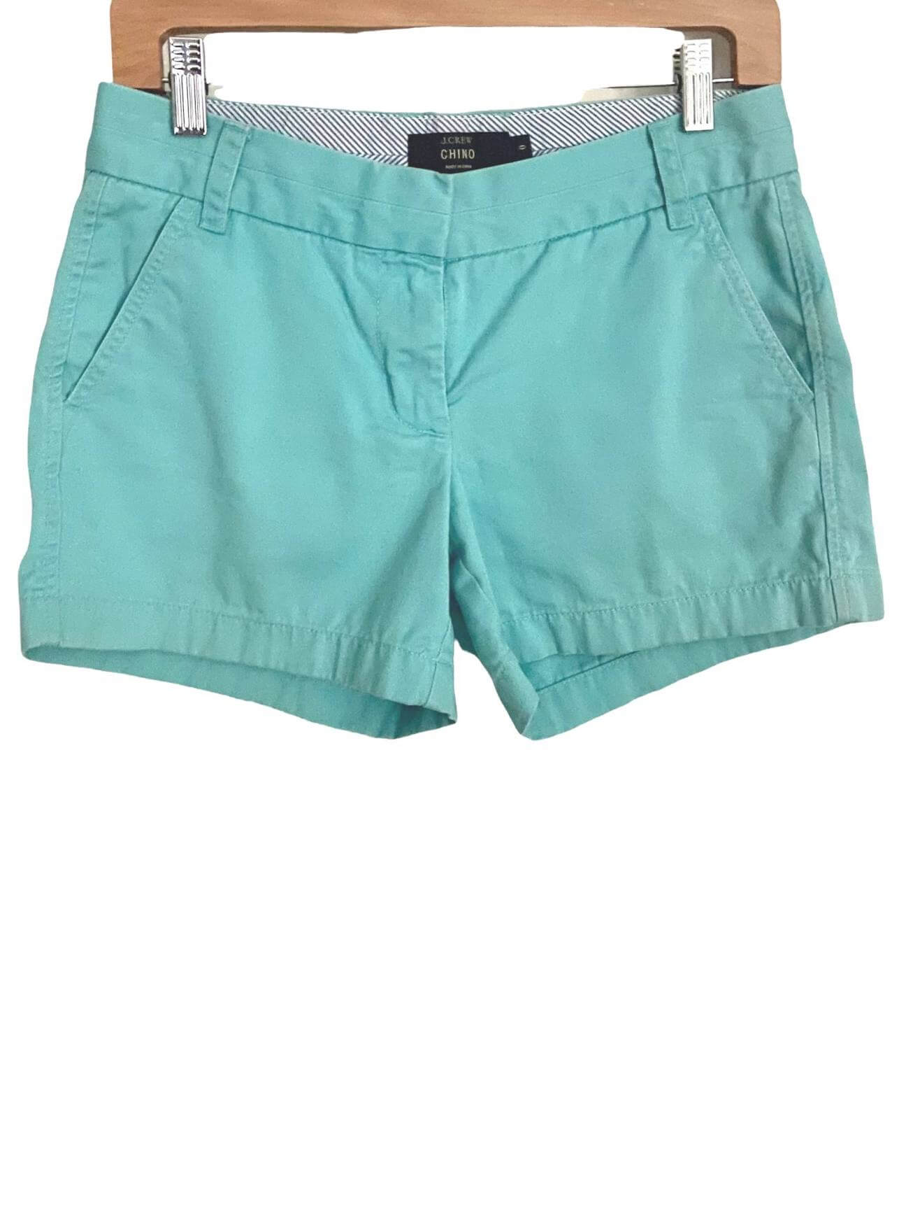 Soft Autumn J.CREW mint chino shorts