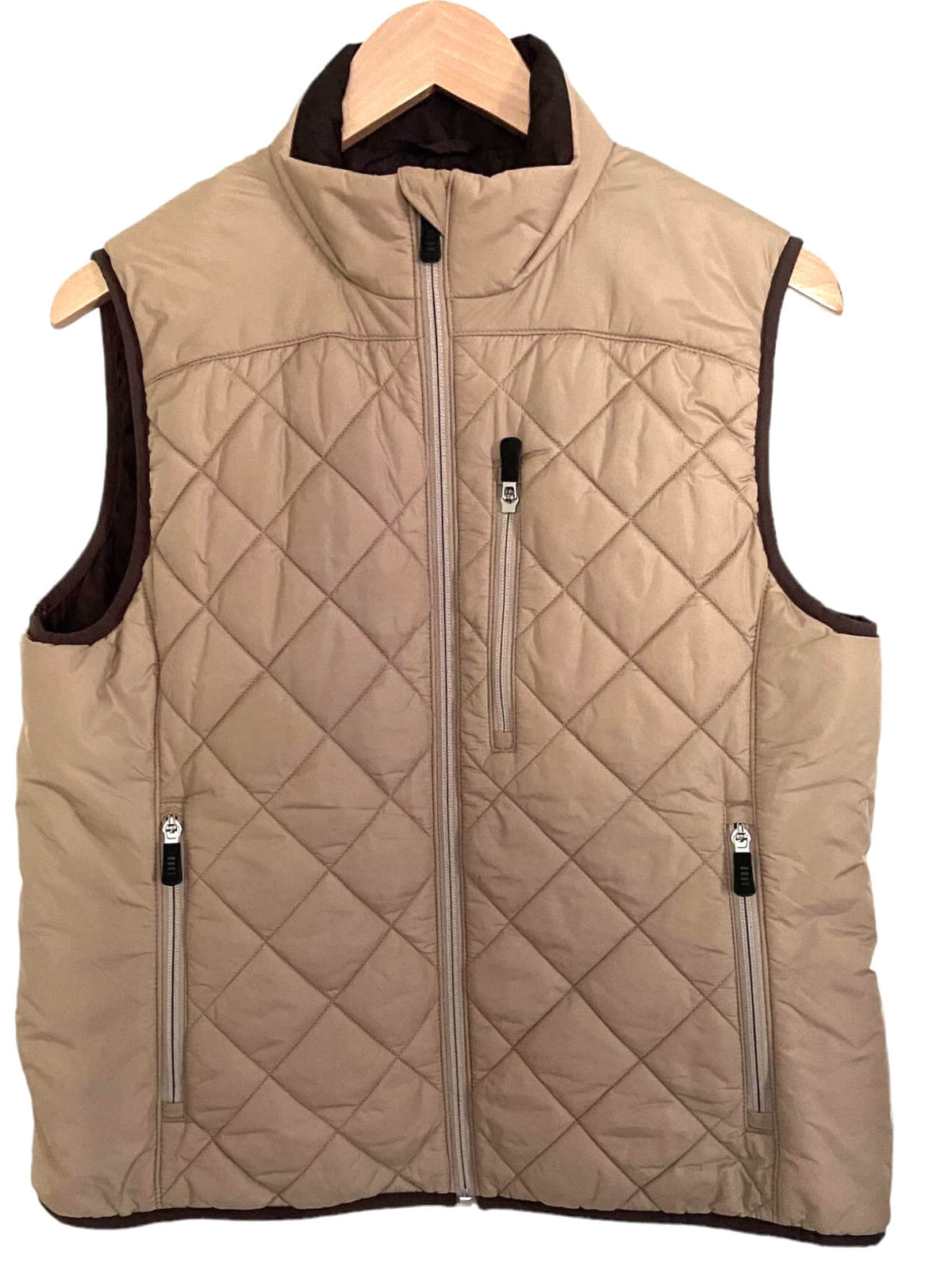 Soft Autumn LAND'S END brown puffer fest