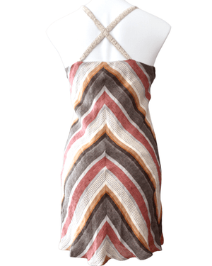 Loft sales chevron dress