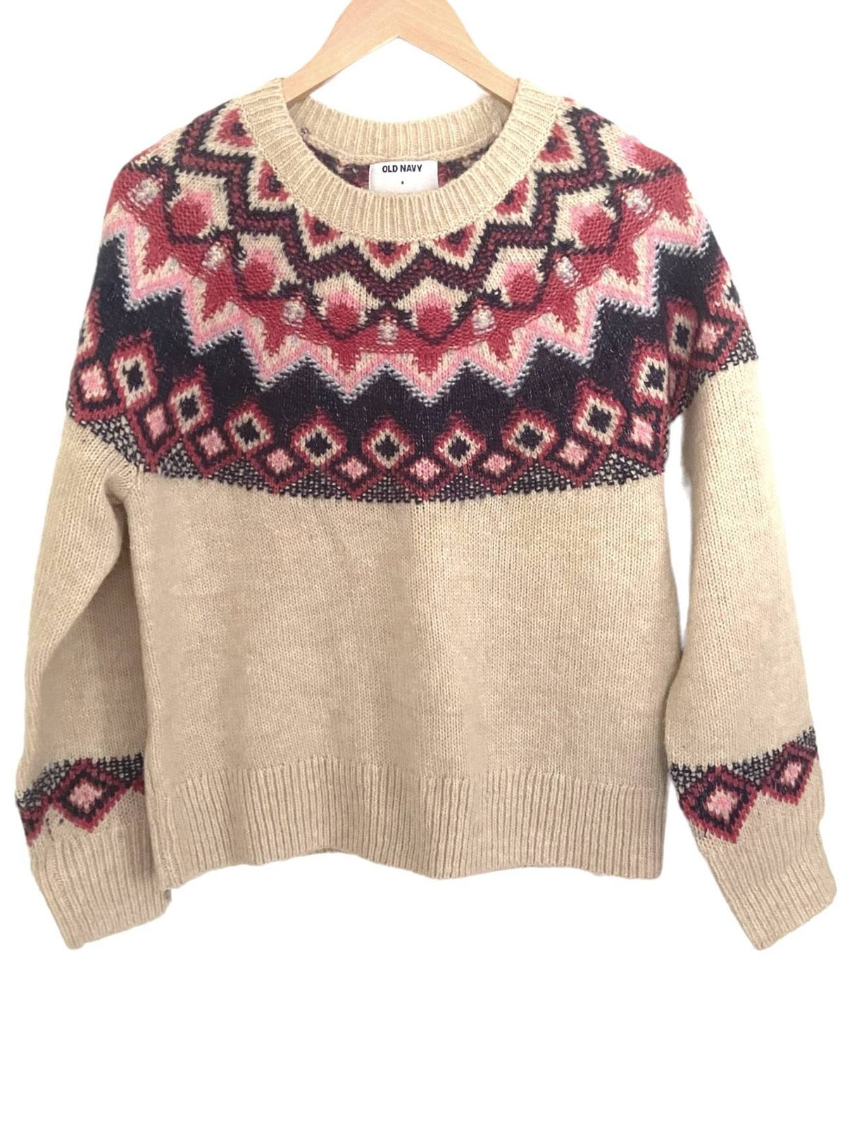 Soft Autumn OLD NAVY fair isle sweater
