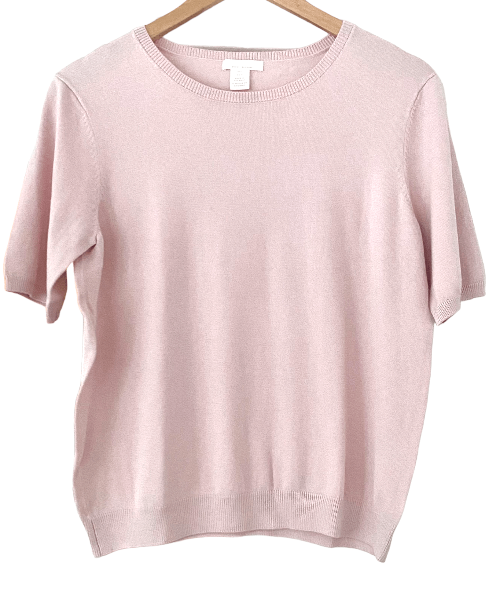 Soft Summer H&M pink fine knit sweater
