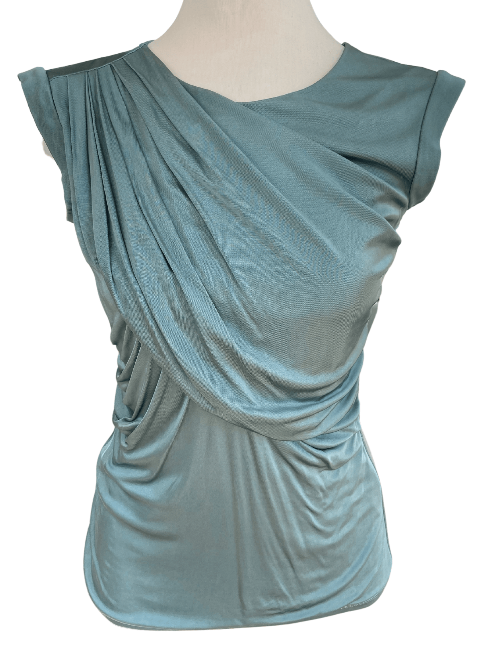 Soft Summer ANN TAYLOR sleeveless gather top