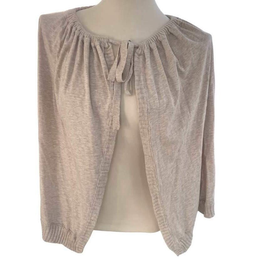 Soft Summer AVA tie-front cardigan sweater